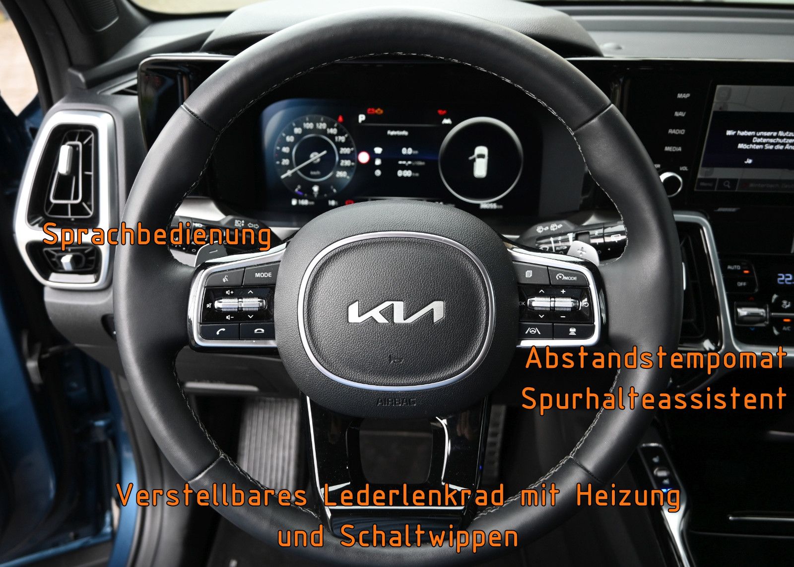 Fahrzeugabbildung Kia Sorento 2.2 CRDi AWD Platinum °AHK°7-SITZE°HUD°