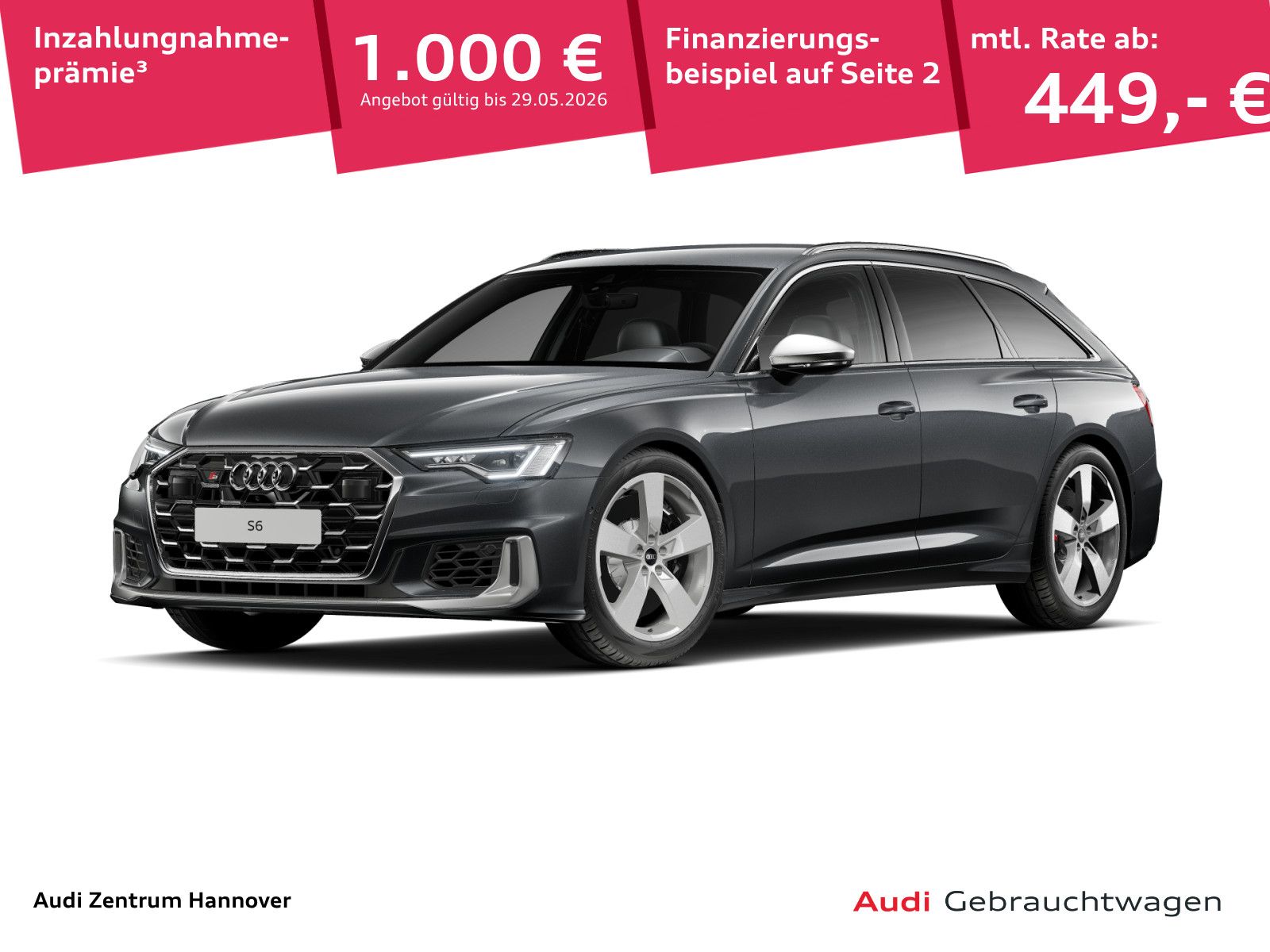 Audi S6 Avant 3.0 TDI quattro Kamera Navi LED virtual