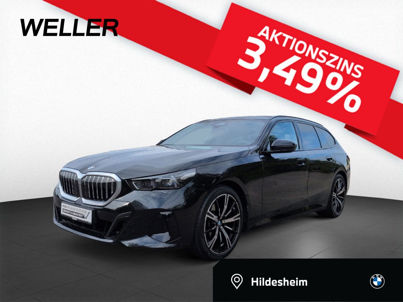 BMW 520d xD Tour M SPORT,StHz,AHK,360° Leas 499,-oA
