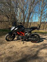 KTM Duke 125 Sportauspuff - KTM ROT