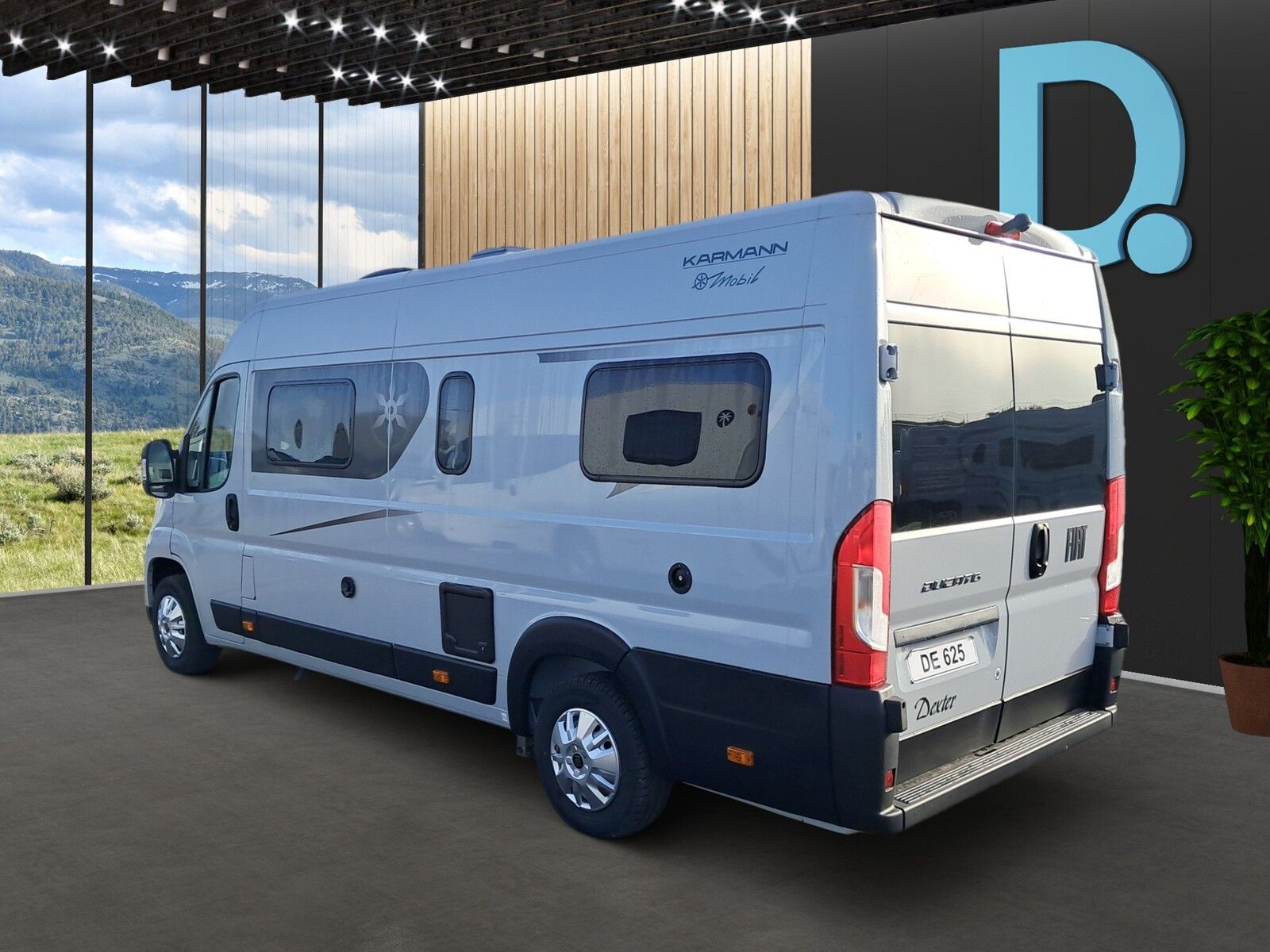 Fahrzeugabbildung Karmann Dexter DE 625  Captain-Chair-Sitze, RFK