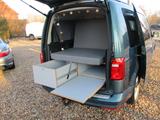 Volkswagen Caddy Maxi Klima/Bett/AHK - Wohnmobil oder -wagen Kastenwagen
