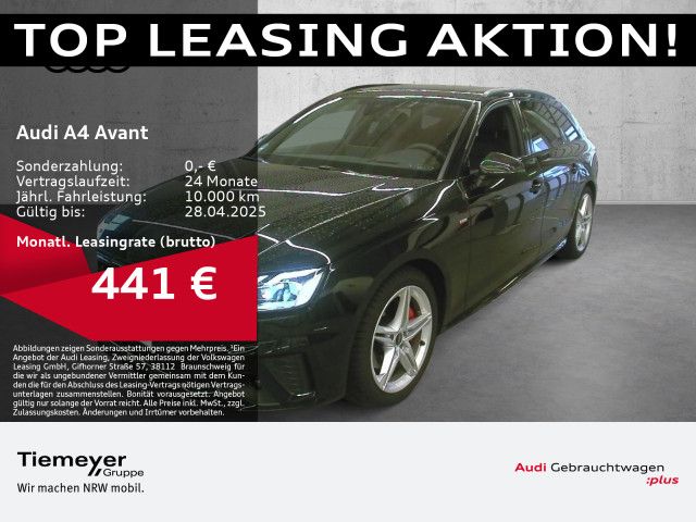 Audi A4 Avant 40 TFSI Q 2x S LINE LM19 HuD BuO PANO A