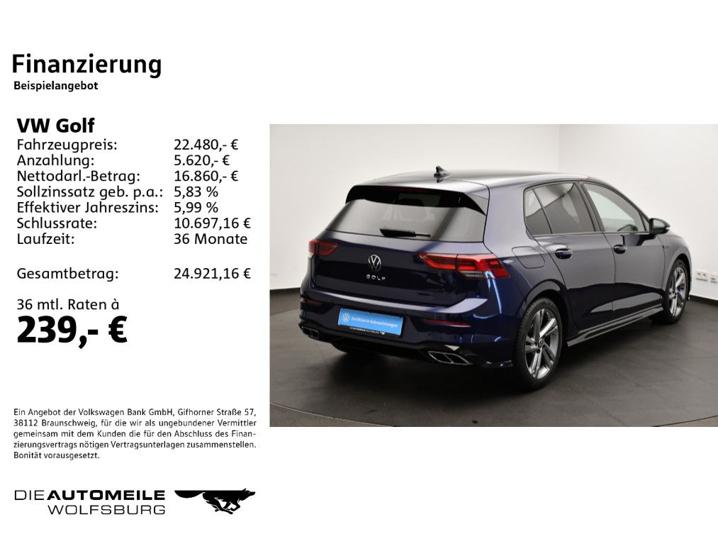 Volkswagen Golf 8 VIII 1.5 TSI R-Line Standhzg ACC Rückfahr foto 2