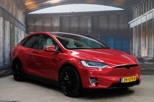 Tesla Model X P100D Ludicrous+ Weiss Leder*6 Sitz*Voll