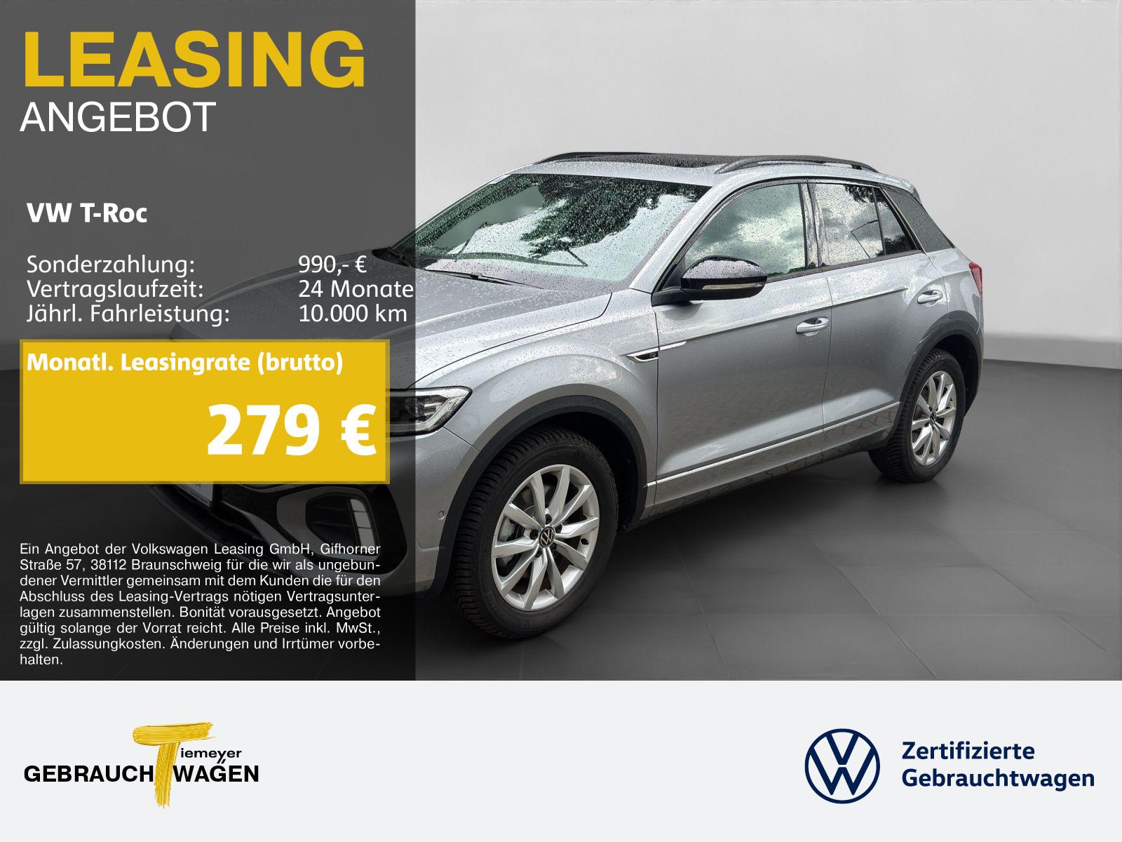 Volkswagen T-Roc 2.0 TDI 4M R-LINE BLACK STANDHZG PANO AHK