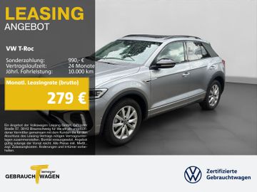 Volkswagen Leasingangebot: Volkswagen T-Roc 2.0 TDI 4M R-LINE BLACK STANDHZG PANO AHK