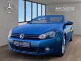 Volkswagen Golf VI Cabriolet Basis NAVI+TEMPOMAT+ - Volkswagen Golf: Blau
