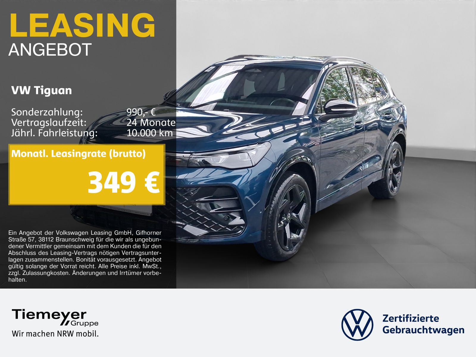 Volkswagen Tiguan 1.5 eTSI DSG R-LINE ST.HEIZ LEDER KAMERA foto 1