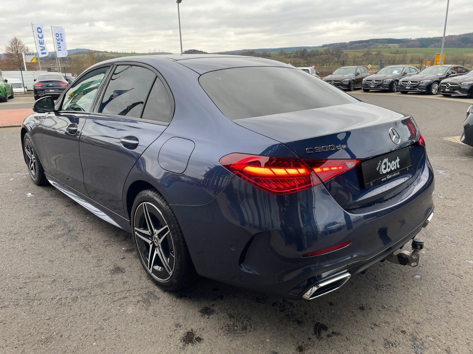 Fahrzeugabbildung Mercedes-Benz C 300de AMG+Distr+Digital+Pano+AHK+360+Night