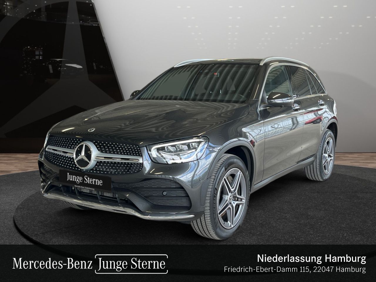Mercedes-Benz GLC 300 de 4M AMG Navi Dist Tw Pano LED Amb AHK foto 2