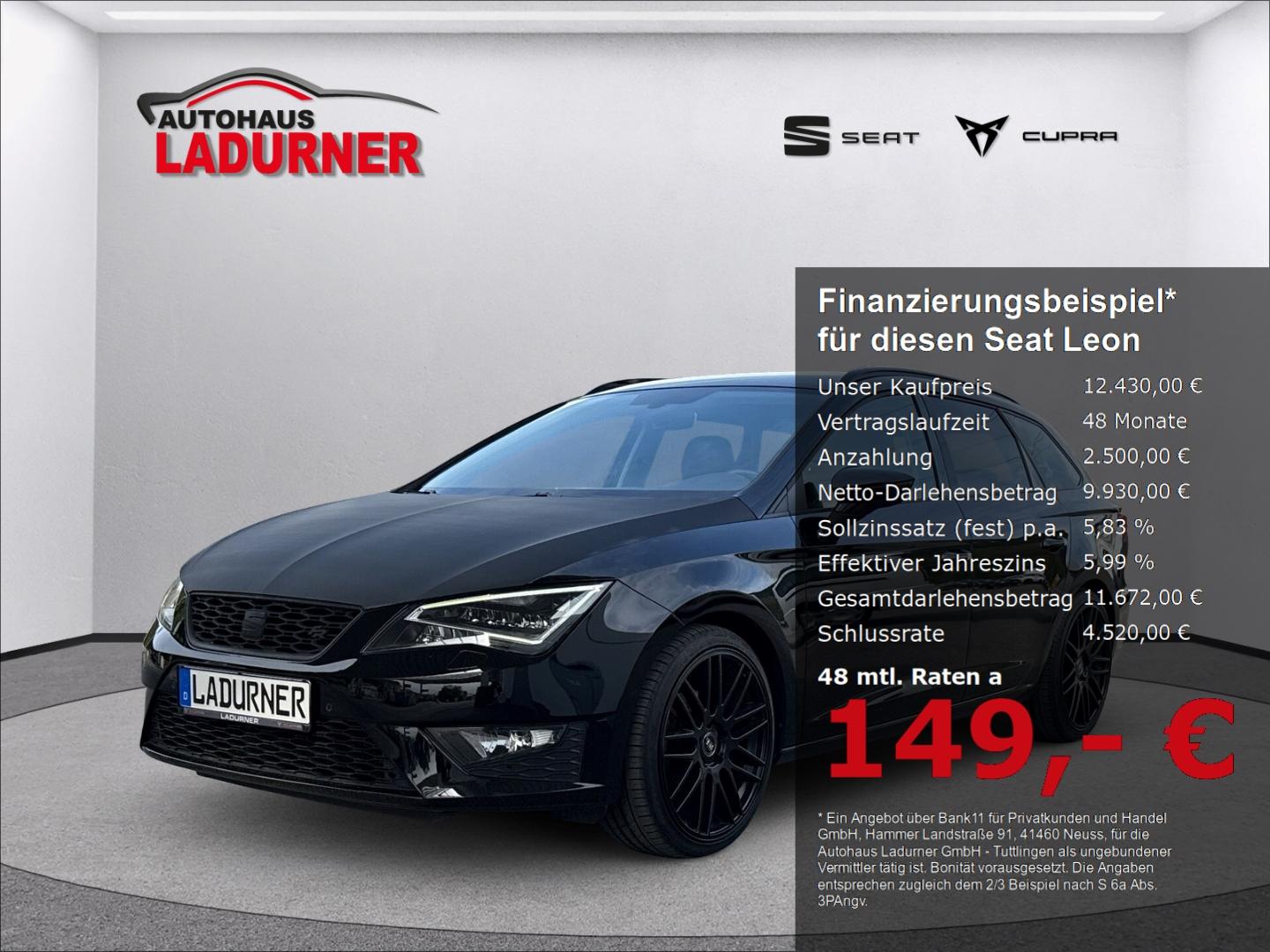 Seat Leon ST FR 1.4l TSI DSG *Navi+LED+ACC+RFK+Klima+