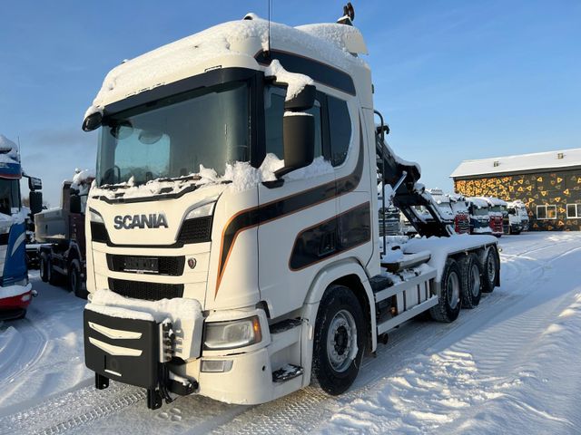 Scania R 650 8x4*4 HIAB XR 21 ton / 5600 mm / TULOSSA