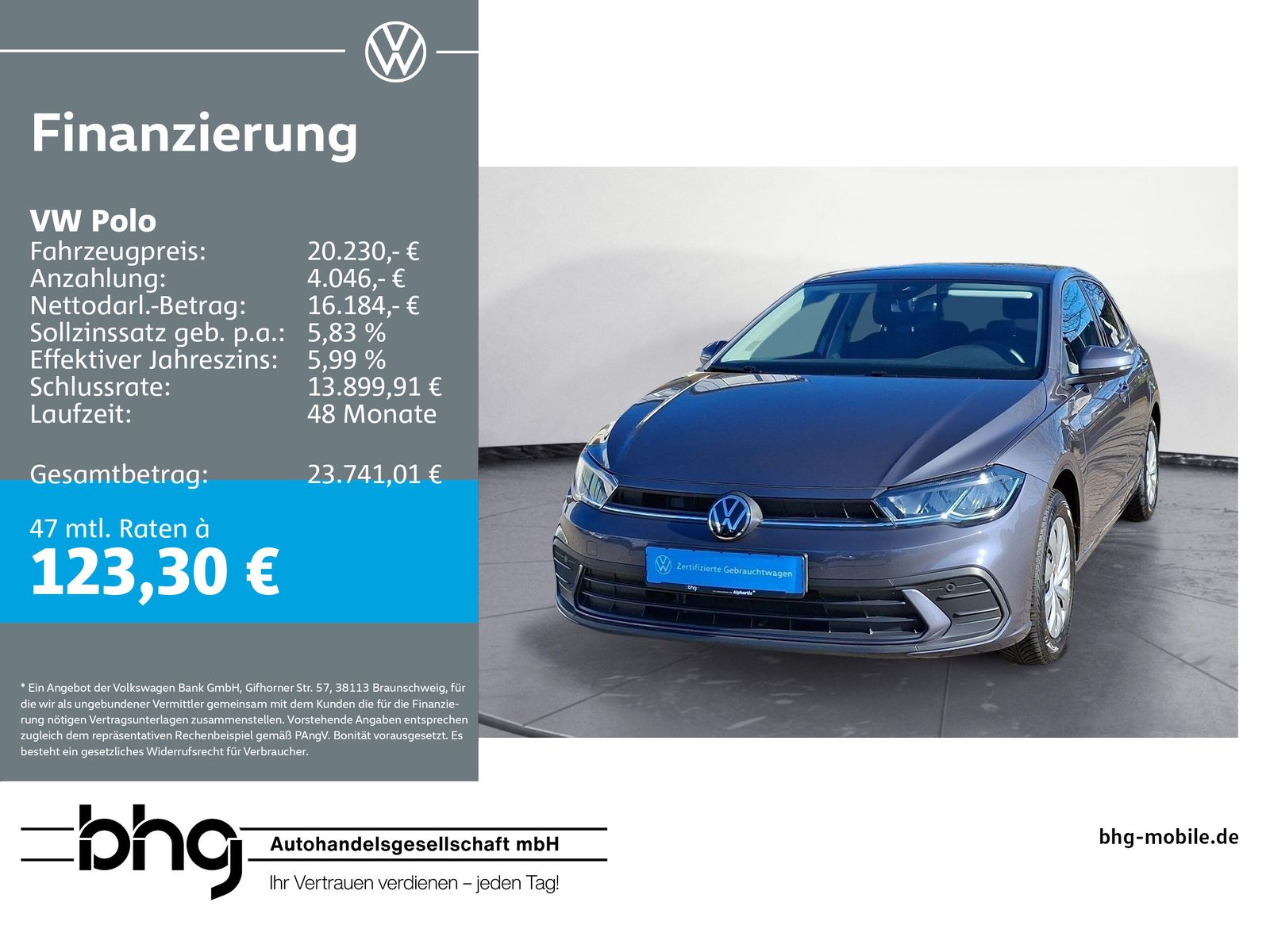 Volkswagen Polo 1.0 TSI OPF Life