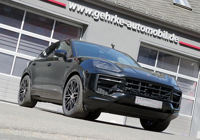 Porsche Cayenne Coupe E-Hybrid Black Edition*Red Leather