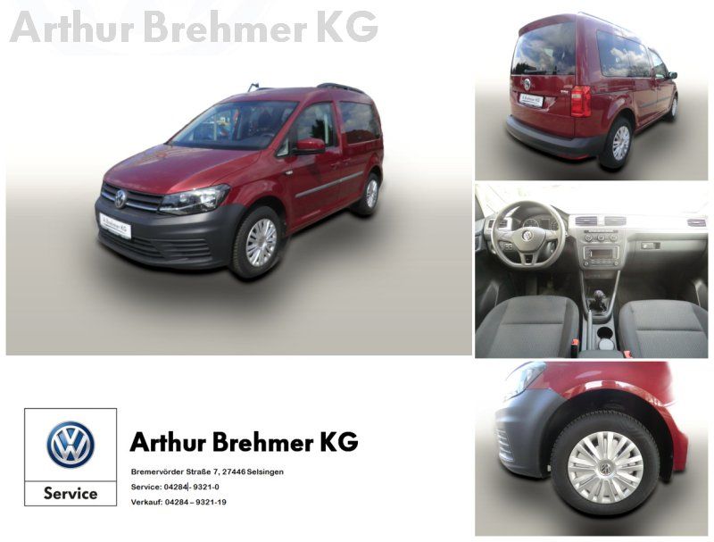VW Caddy  2.0 TDI BMT  Trendline KLIMA GRA SHZ