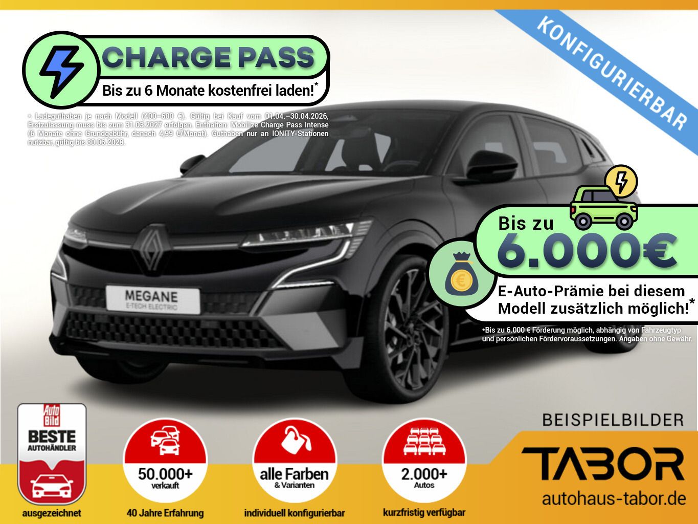 Renault Megane E-Tech Esprit Alpine 220 UVP-22%*