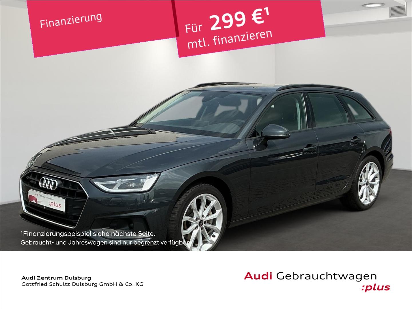 Audi A4 Avant AHK-klappbar Navi LED Blendfreies Fernl