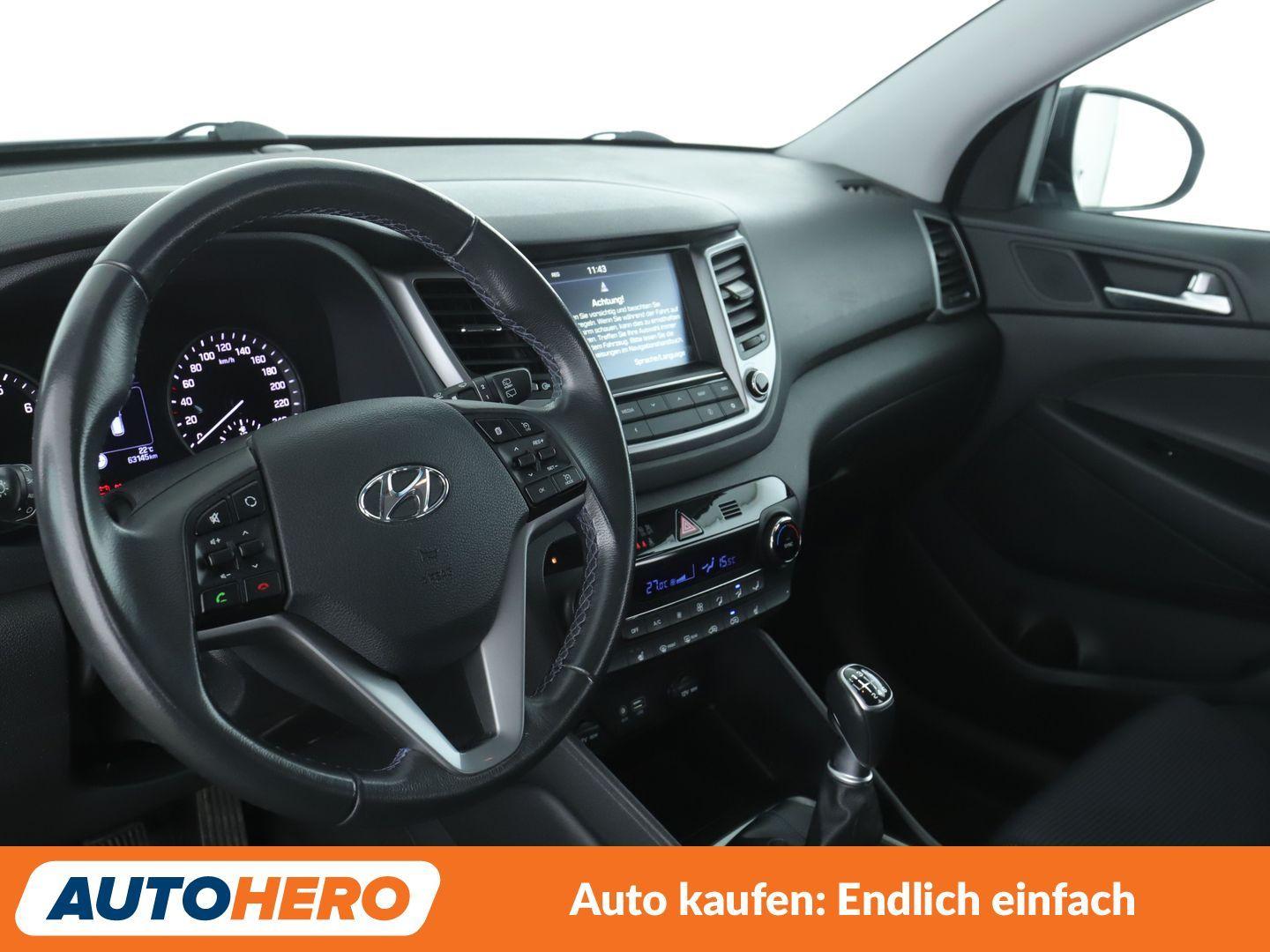 Hyundai Tucson 1.6 Advantage blue 2WD*NAV*TEMPOMAT*CAM*