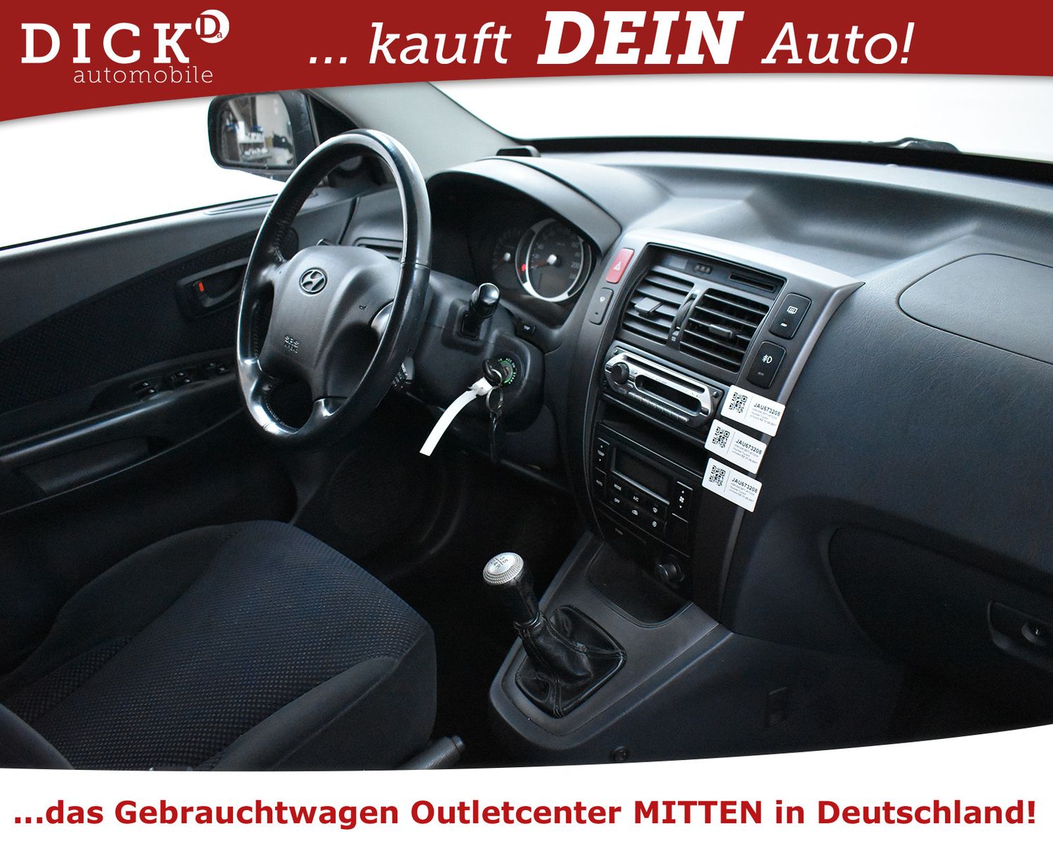 Fahrzeugabbildung Hyundai Tucson 2.0i GEPFLEGT+1-HAND+CLIMATR+SHZ+AHK+TÜV+