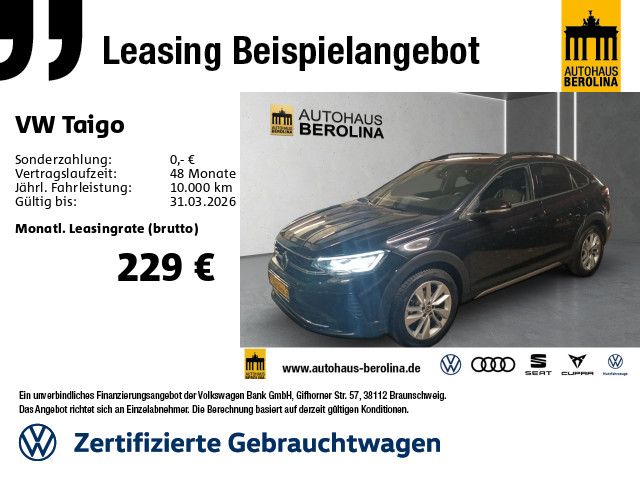 Volkswagen Taigo 1.0 TSI Goal DSG *ACC*NAV*SHZ*App-Connect*