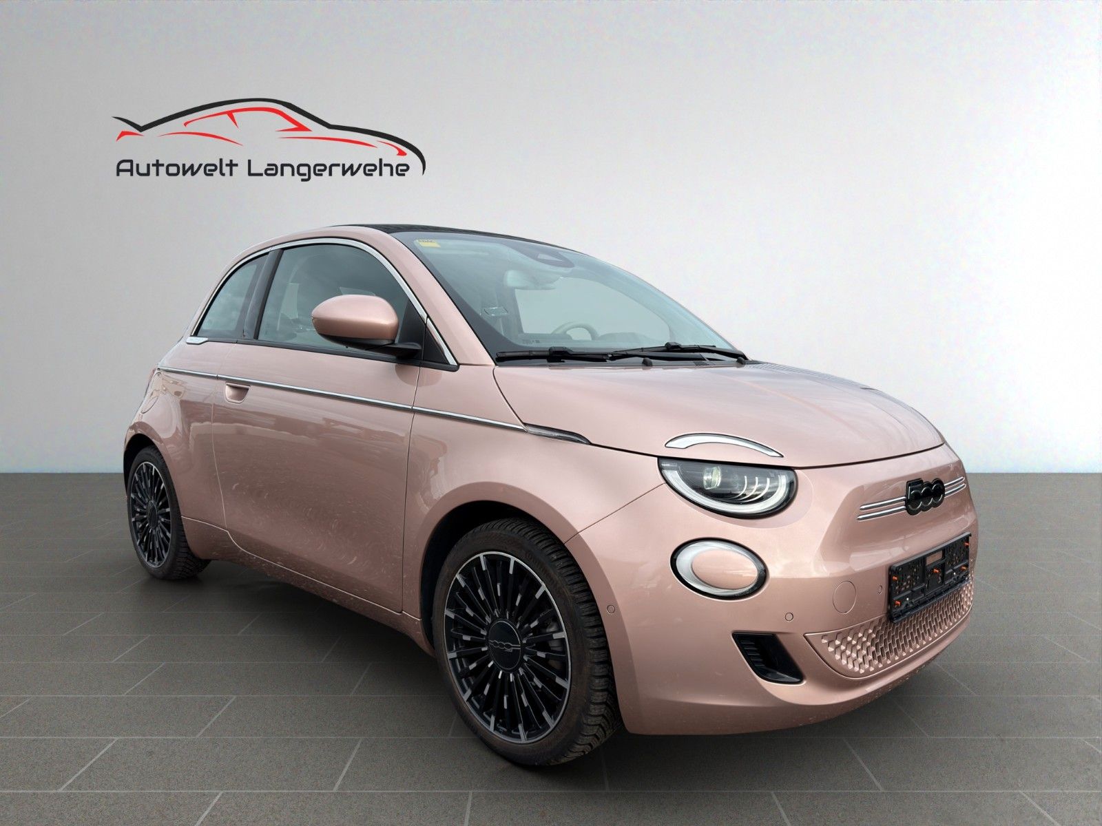 Fiat 500e* La Prima*Navi*Apple*SHZ*RFK*1.Hand*Cabrio* imagem 2
