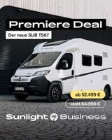 Sunlight Sub TS 67 603 KG Zuladung - Sunlight Teilintegrierter T60