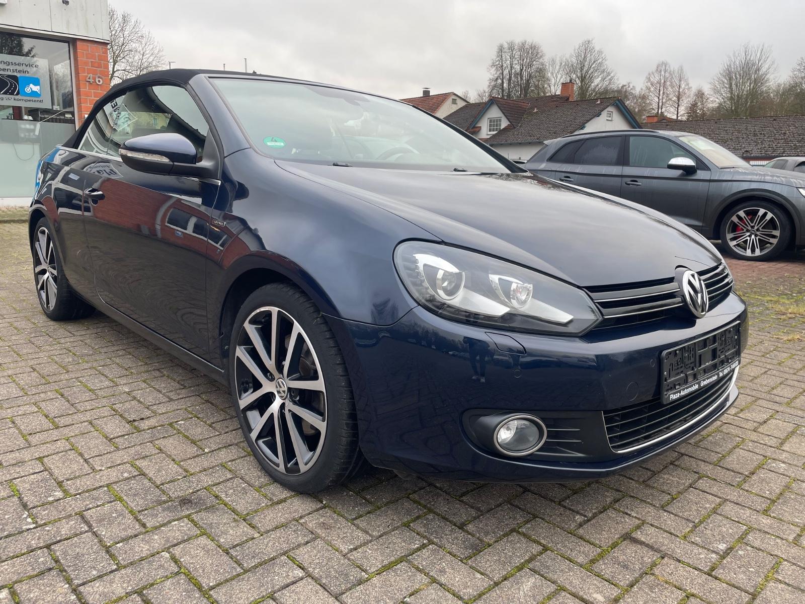 Volkswagen Golf VI Cabriolet 2.0 TDI Lounge XENON NAVI 1-Hd
