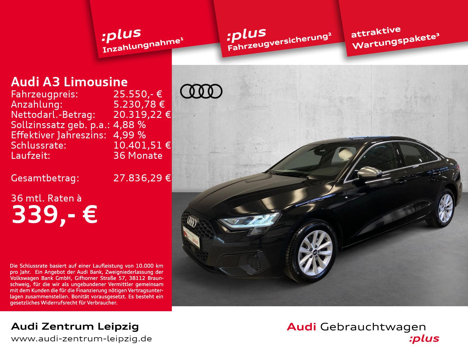 Audi A3 Limousine 35 TFSI S-tro. *dig.Cockpit*AHK*