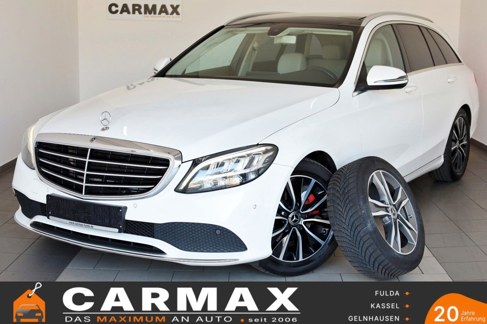 Fahrzeugabbildung Mercedes-Benz C 220d T T.Leder,Navi,LED, Panorama, CarPlay,+WR