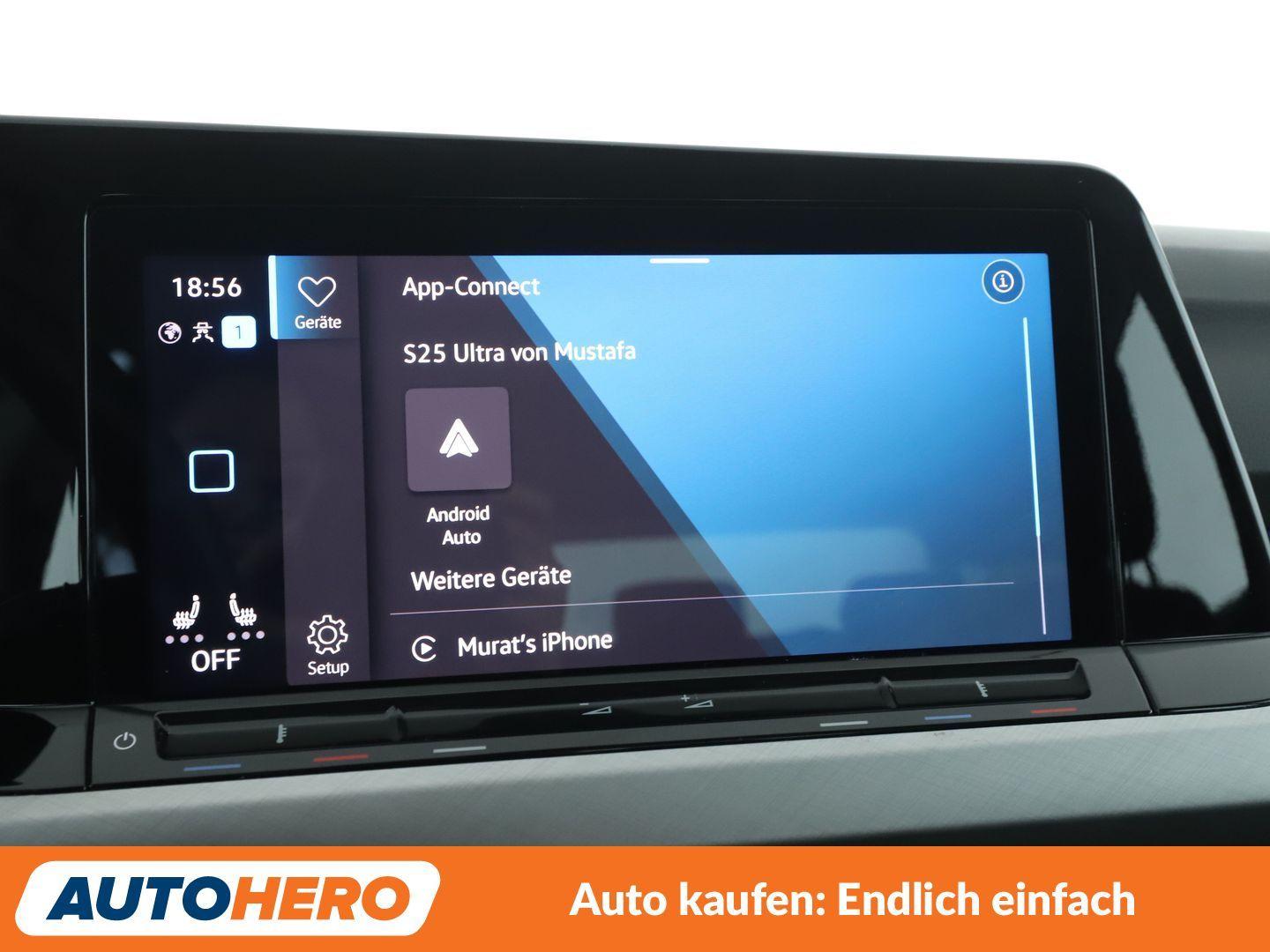 Volkswagen Golf VIII 2.0 TDI Life Aut.*NAVI*VC*LED*ACC*CAM*, миниатюра 19