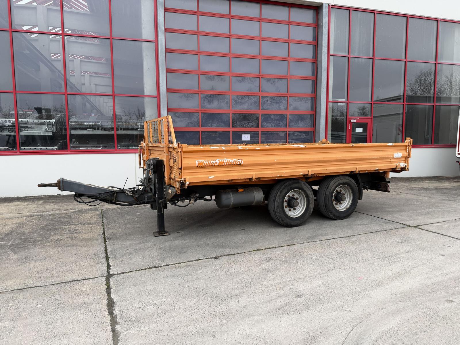 Müller-Mitteltal  13,5 t Tandemkipper- Tieflader