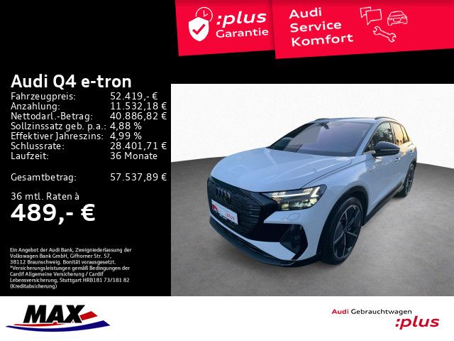 Q4 e-tron 45 S LINE MATRIX+NAVI+AHK+KAMERA+ARHUD