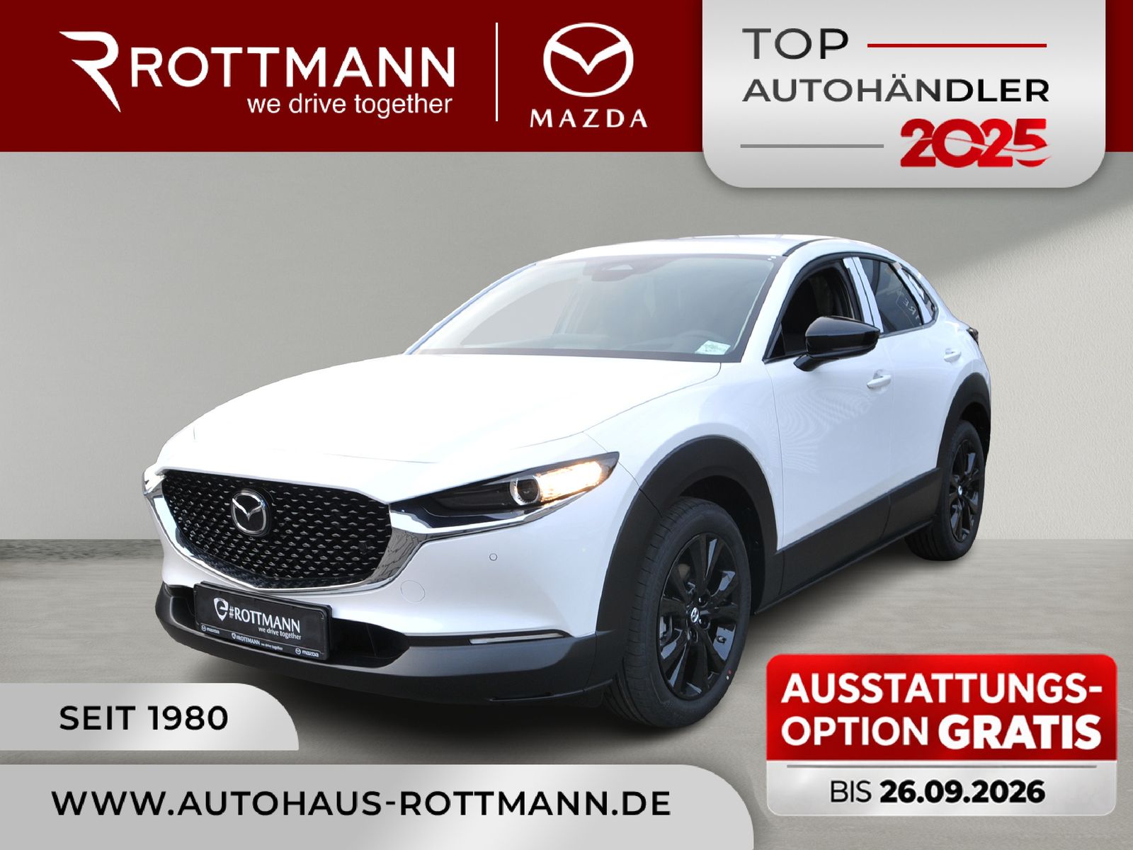 Mazda CX-30 SoMo eSKYACTIV-G 2.5 140ps Homura ACC NAVI