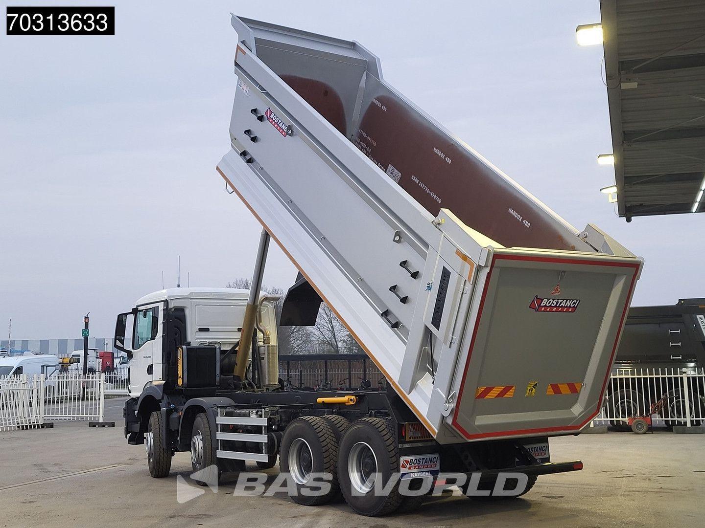 MAN TGS 41.480 8X4 NEW! 26m3 Tipper Full Steel suspe