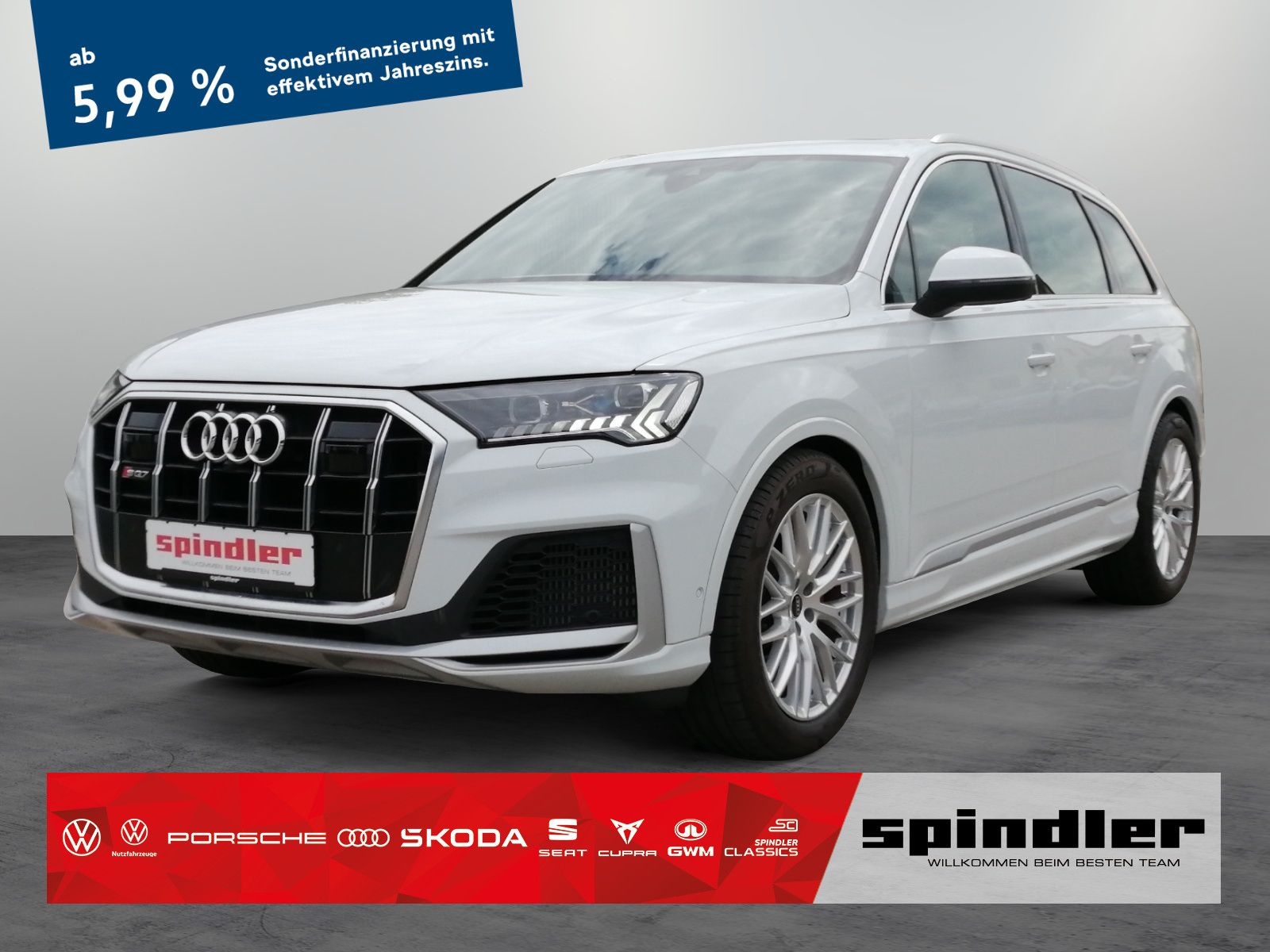 Audi SQ7 Matrix-Laser Pano, B&O Fahrw Adv SportsPl