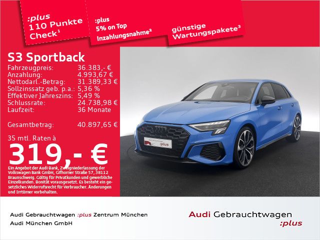 AUDI S3 Sportback TFSI S tronic Navi+/19"Zoll