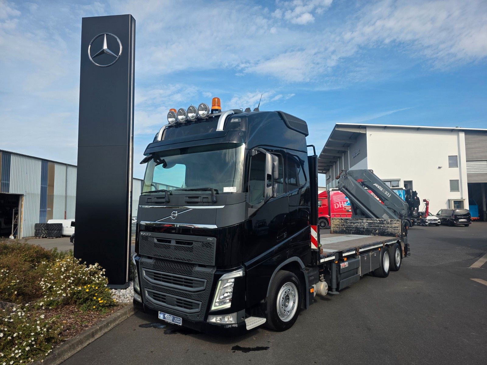 Fahrzeugabbildung Volvo FH 500 6x2 Heckkran MKG HLK 531 HP a5 Funk