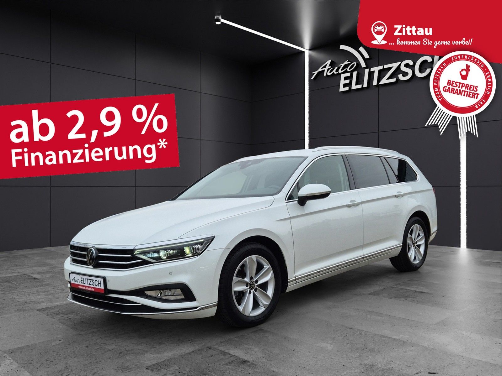 Fahrzeugabbildung Volkswagen Passat Variant TDI Elegance DSG Matrix Navi AID