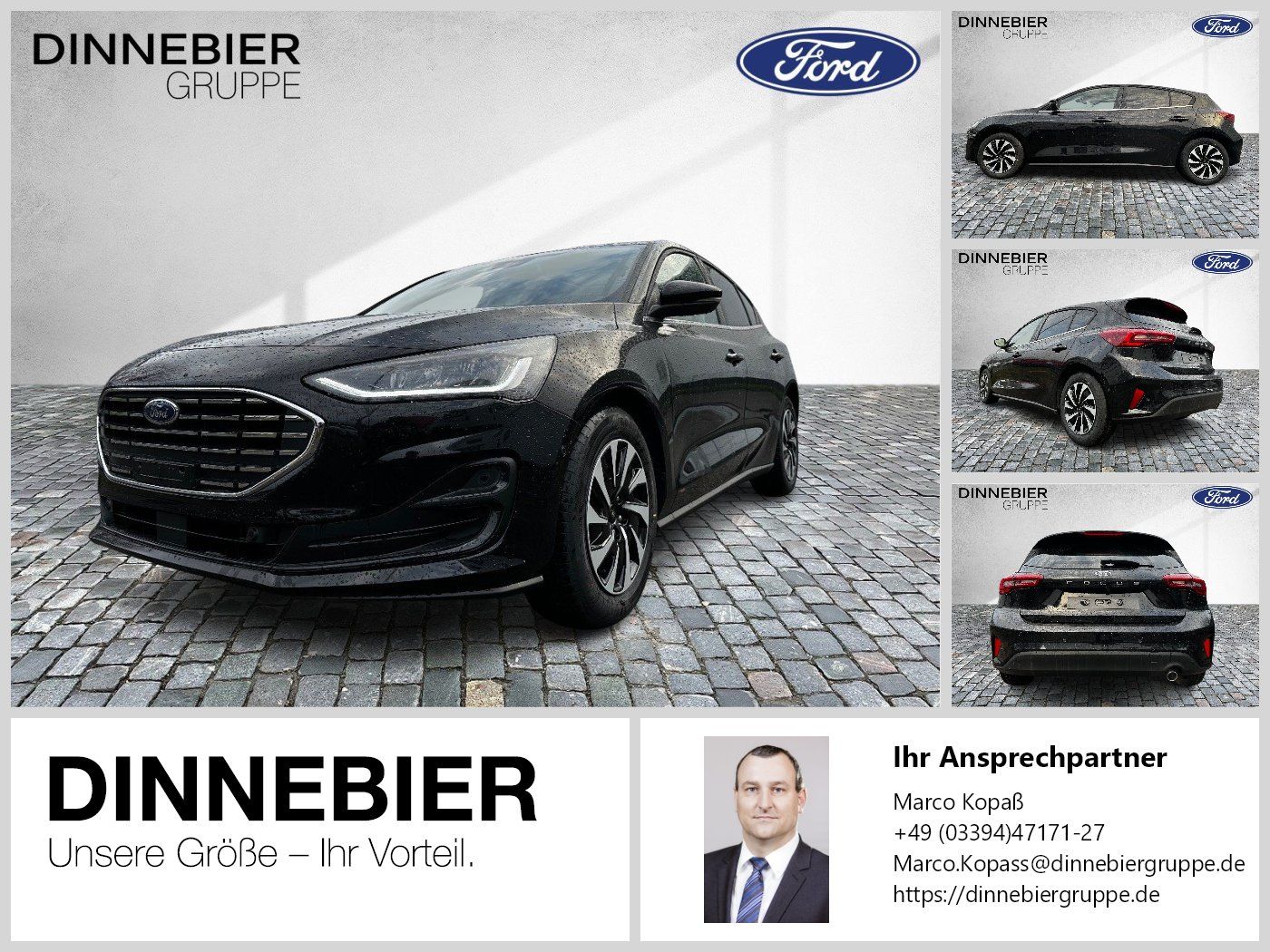 Ford Focus Titanium Edition LED+Glasdach+Kamera
