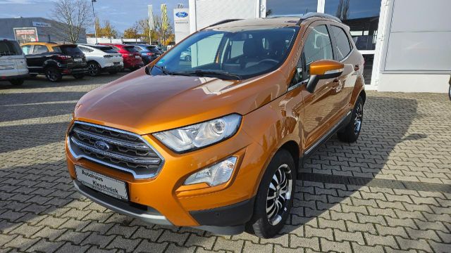 Ford EcoSport Titanium-AHK-Glasdach-WR-B&O-Checkheft