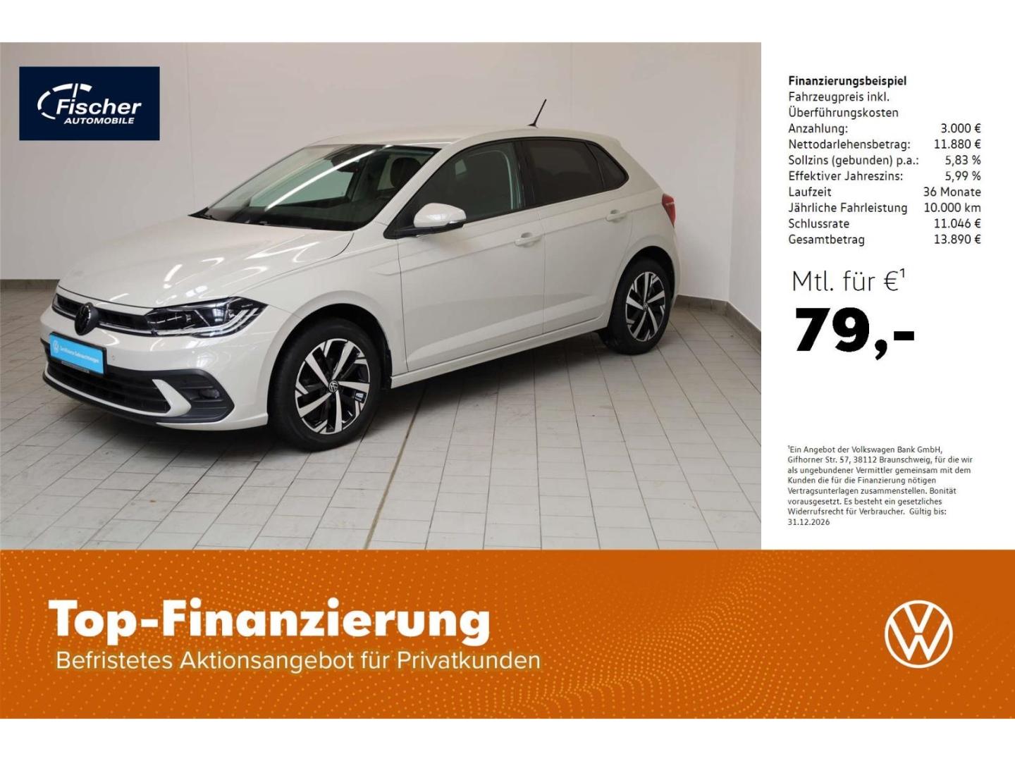 Volkswagen Polo 1.0 TSI Life