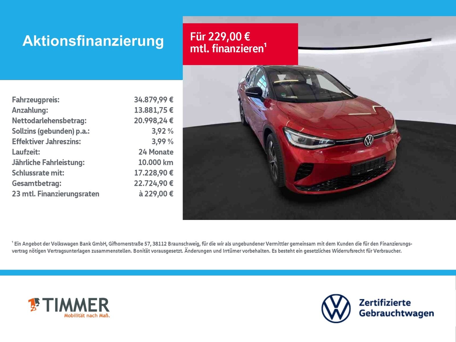 Volkswagen ID.5 GTX 4M 82 kWh WÄPU 360° IQ.LIGHT ACC C foto 3