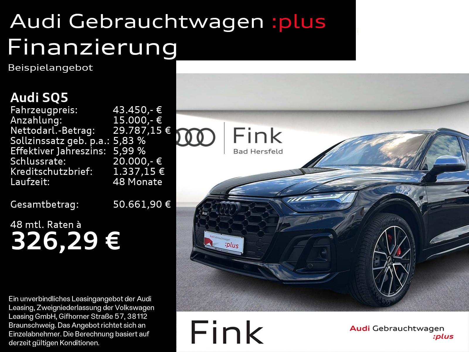 Audi SQ5 TDI tiptronic Pano B&O AHK Luftfederung