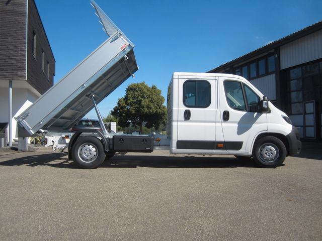 Peugeot Boxer L3 DOKA Kipper-verzinkt/ALLWETTER/AHK 3,5t