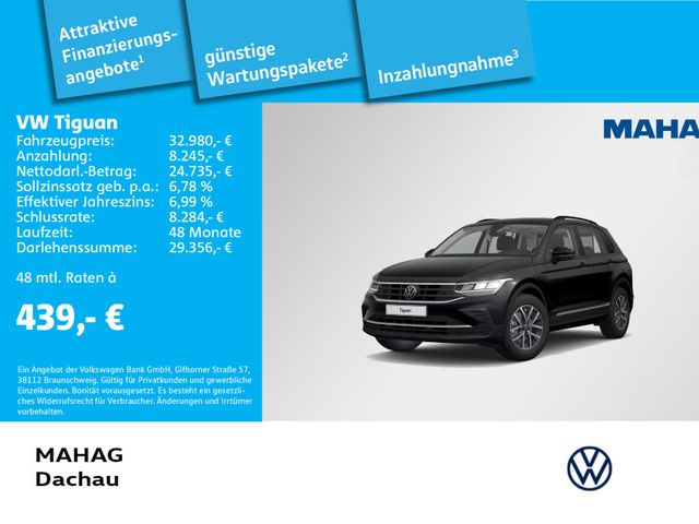 Volkswagen Tiguan 2.0 TDI Life AHK LED IQ.Drive Navi ParkAs