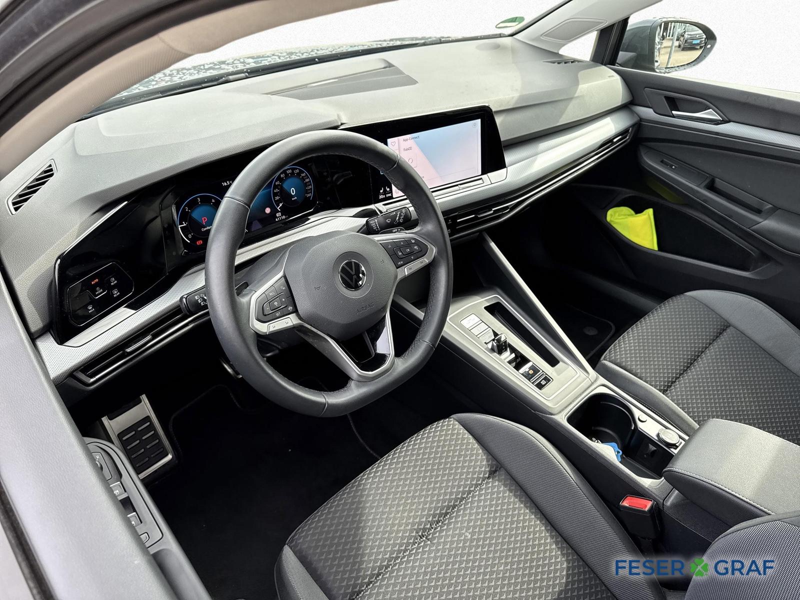 Volkswagen Golf VIII Life 2.0 TDI DSG ACC LED SHZ KAM, миниатюра 7