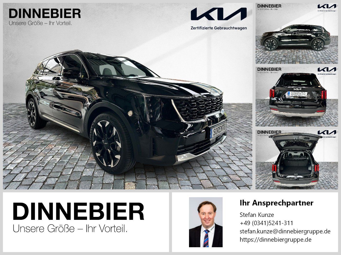 Kia Sorento Platinum AWD+Glasdach+360°Kamera+LED