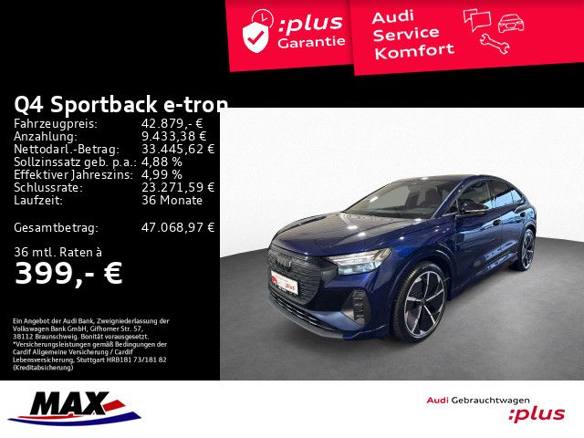 Q4 Sportback 50 e-tron Q S LINE MATRIX+PANO+SONO