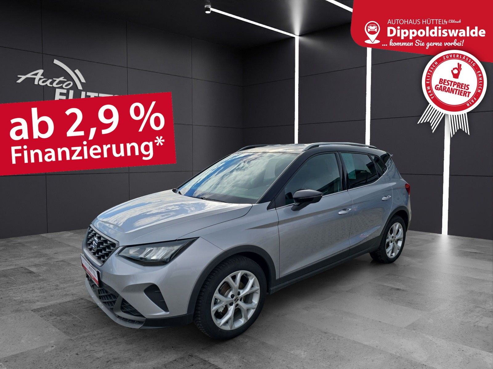 Fahrzeugabbildung SEAT Arona FR 1.5 TSI DSG LED Navi ACC SHZ
